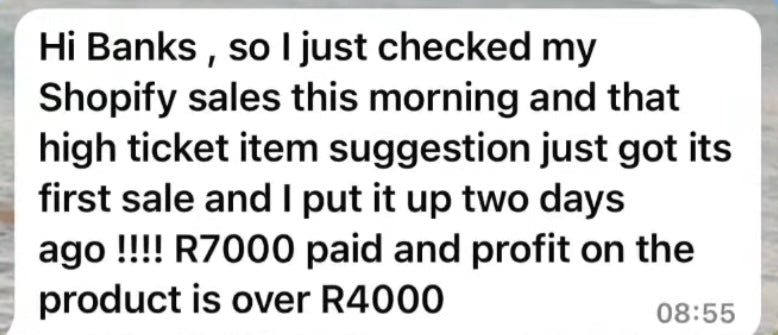 Free Masterclass -Million rand Brands with TJ banks (how to start dropshipping)