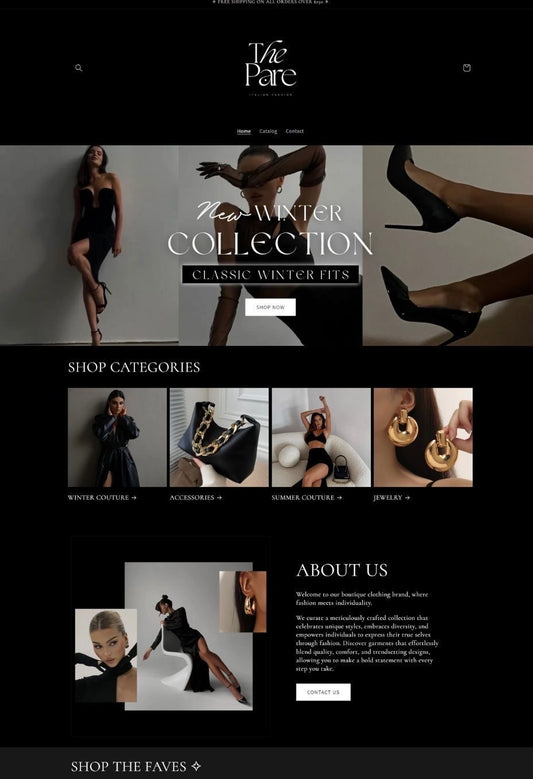 (STANDARD DFY DROPSHIPPING WEBSITE) 🚨