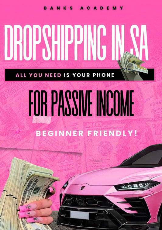 Free Masterclass -Million rand Brands with TJ banks (how to start dropshipping)