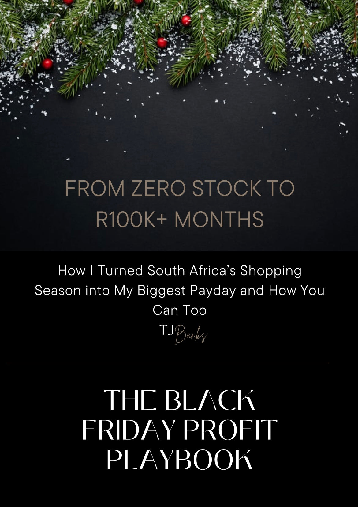 Zero stock to 100k months!(Black Friday playbook)🔥