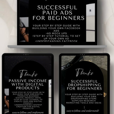 Done for you Dropshipping website package(standard)deposit too book